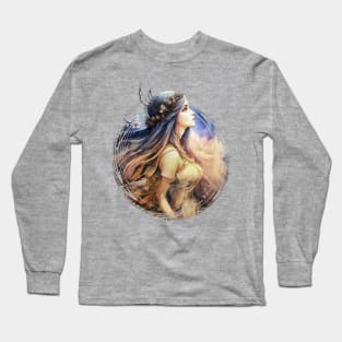 Melody of a Starry Night Long Sleeve T-Shirt